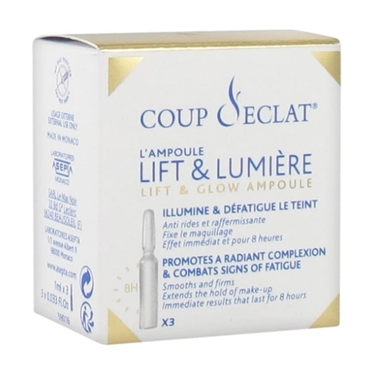 [COUP D'ECLAT] Beauty Lifting Ampoule (3 x 1ml Ampoules)