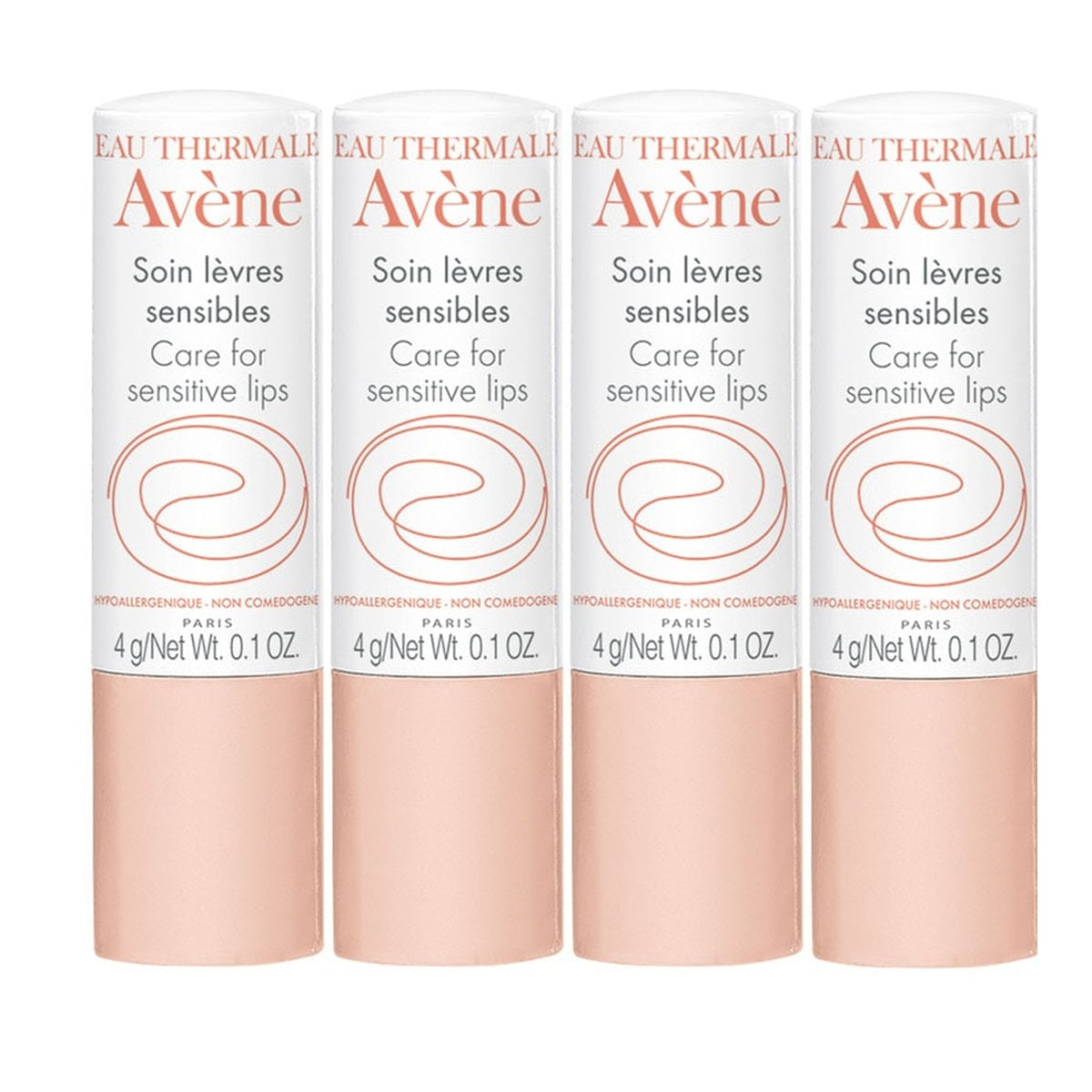 [Avène] Medicated Lip Care Stick 4g (4-Pack)