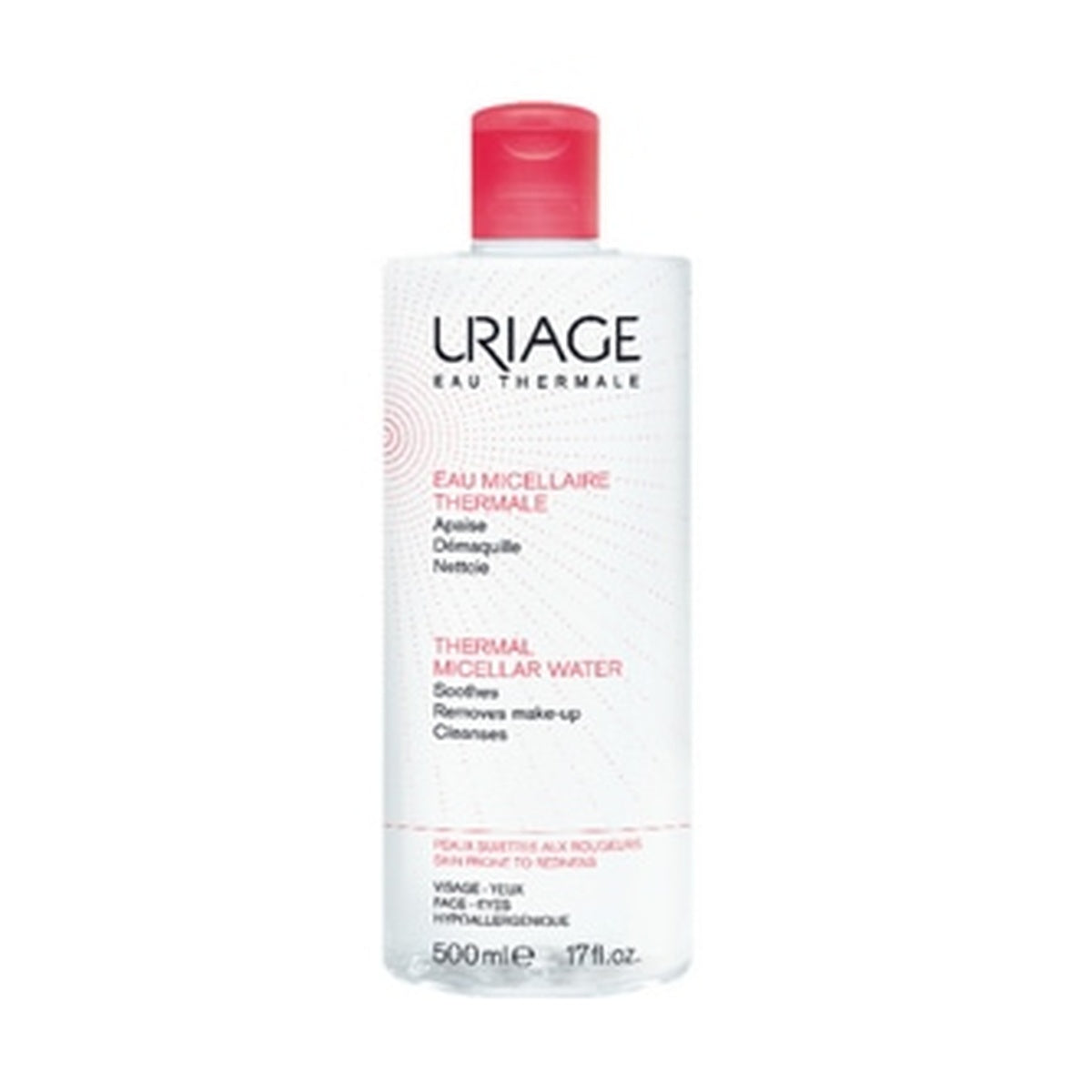 [URIAGE] Thermal Micellar Cleansing Water 500ml (Sensitive & Redness-Prone Skin)