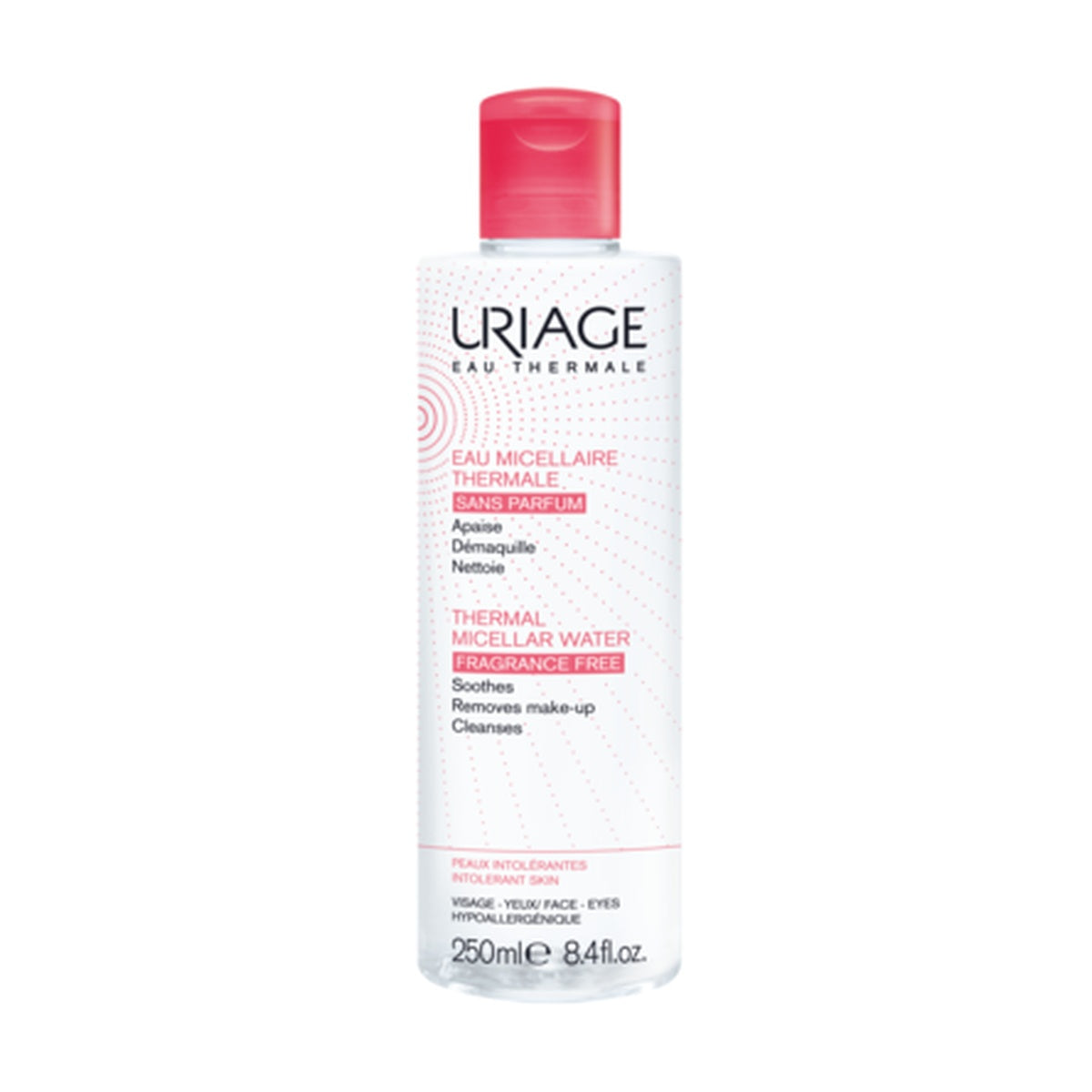 [URIAGE] Thermal Micellar Cleansing Water for Sensitive & Redness-Prone Skin, Fragrance-Free 250ml