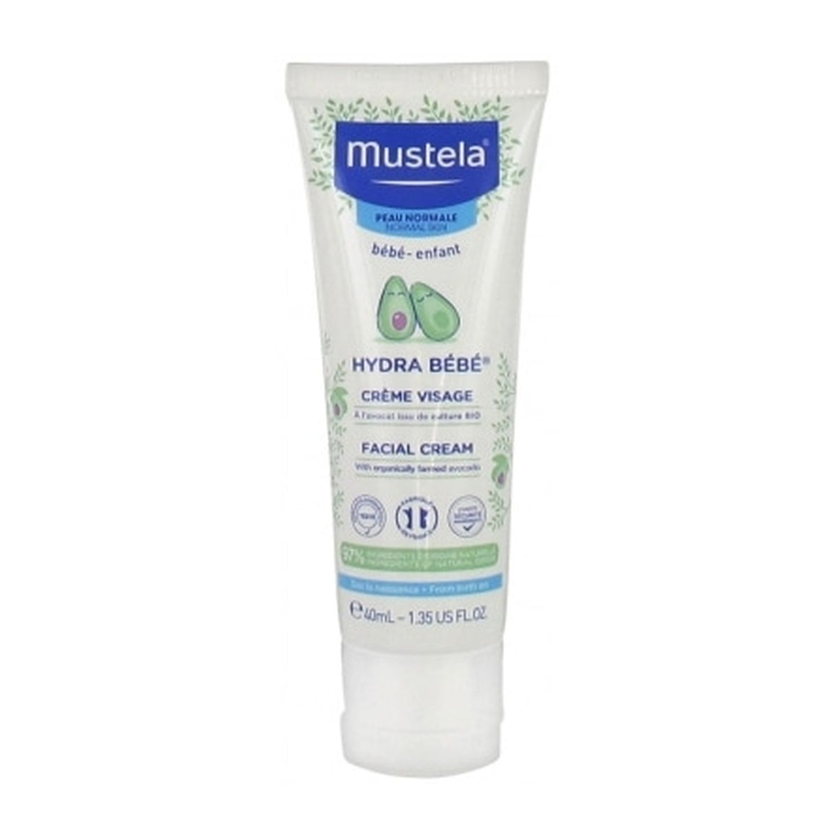[Mustela] Hydra Bébé Face Cream 40ml (Normal Skin)