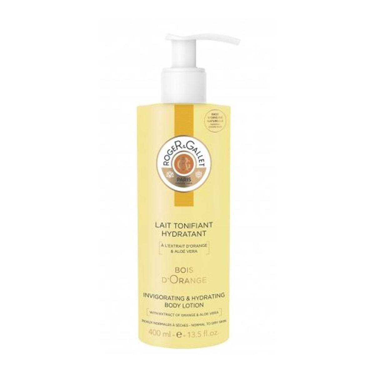 [ROGER & GALLET] Bois d'Orange Hydrating Toning Body Lotion 400ml