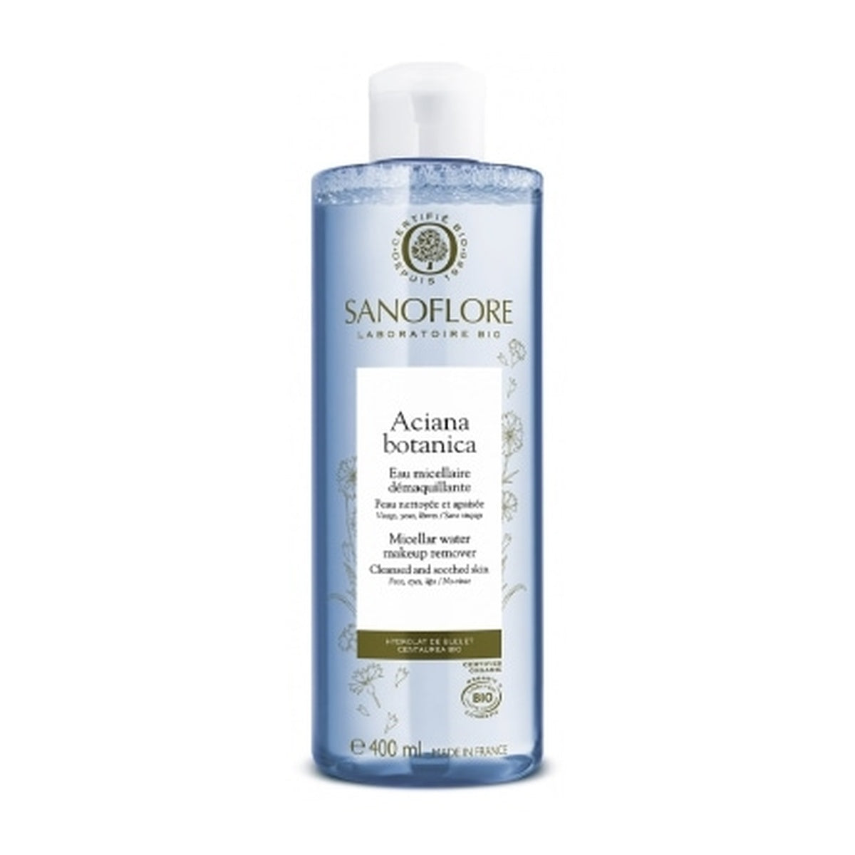 [SANOFLORE] Aciana Botanica Micellar Cleansing Water 400ml