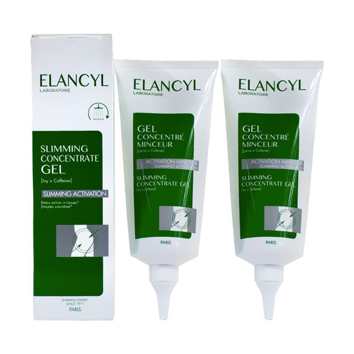 [ELANCYL] Active Massage Slimming Gel 200ml (2-Pack)