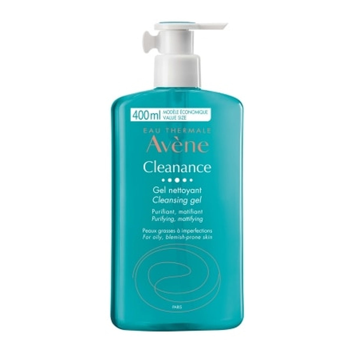 [Avène] Cleanance Cleansing Gel 400ml (Soap-Free Gel for Oily, Acne-Prone Skin)