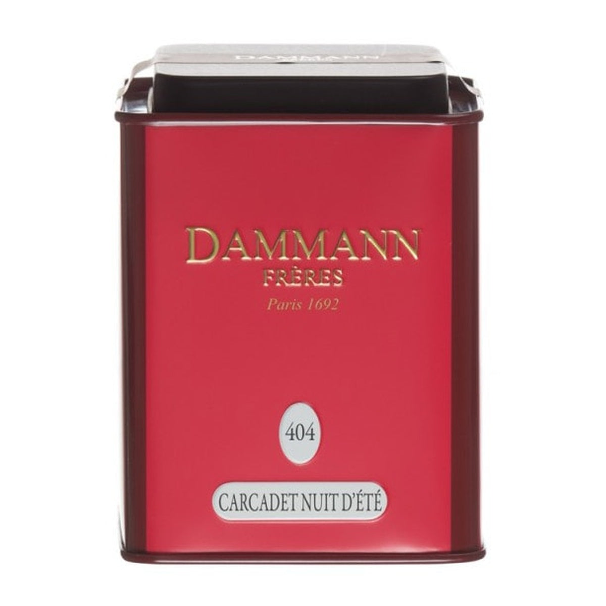 [DAMMANN FRÈRES] Carcadet Nuit d'Été N°404 — Summer Night Hibiscus & Red Fruit Tea, 100g