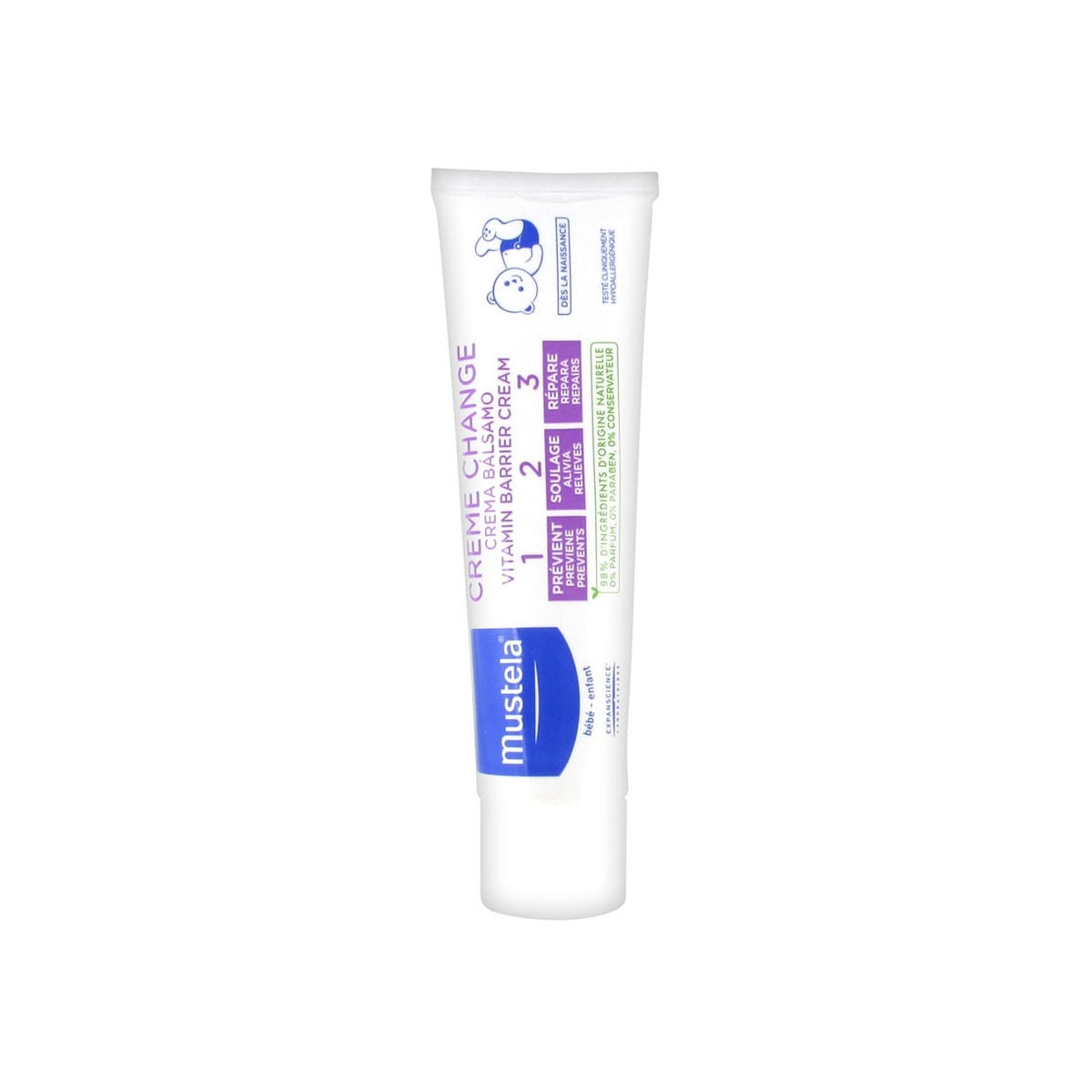 [Mustela] 1-2-3 Diaper Change Cream 100ml