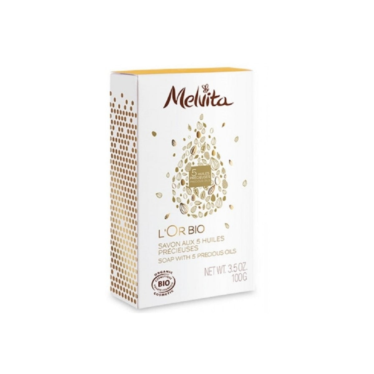 [Melvita] L'Or Bio Savon Extraordinaire Soap 100g