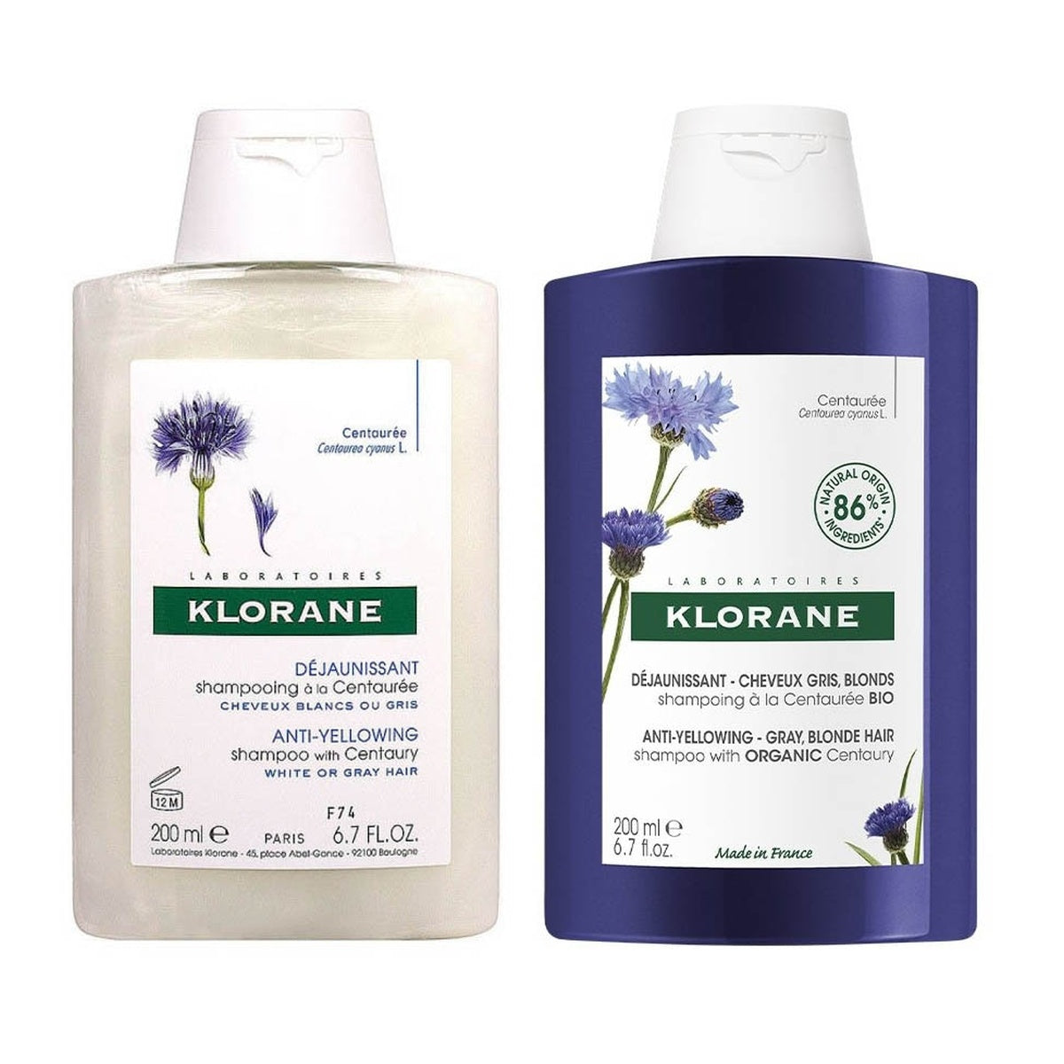 [KLORANE] Centaurea (Cornflower) Shampoo 200ml