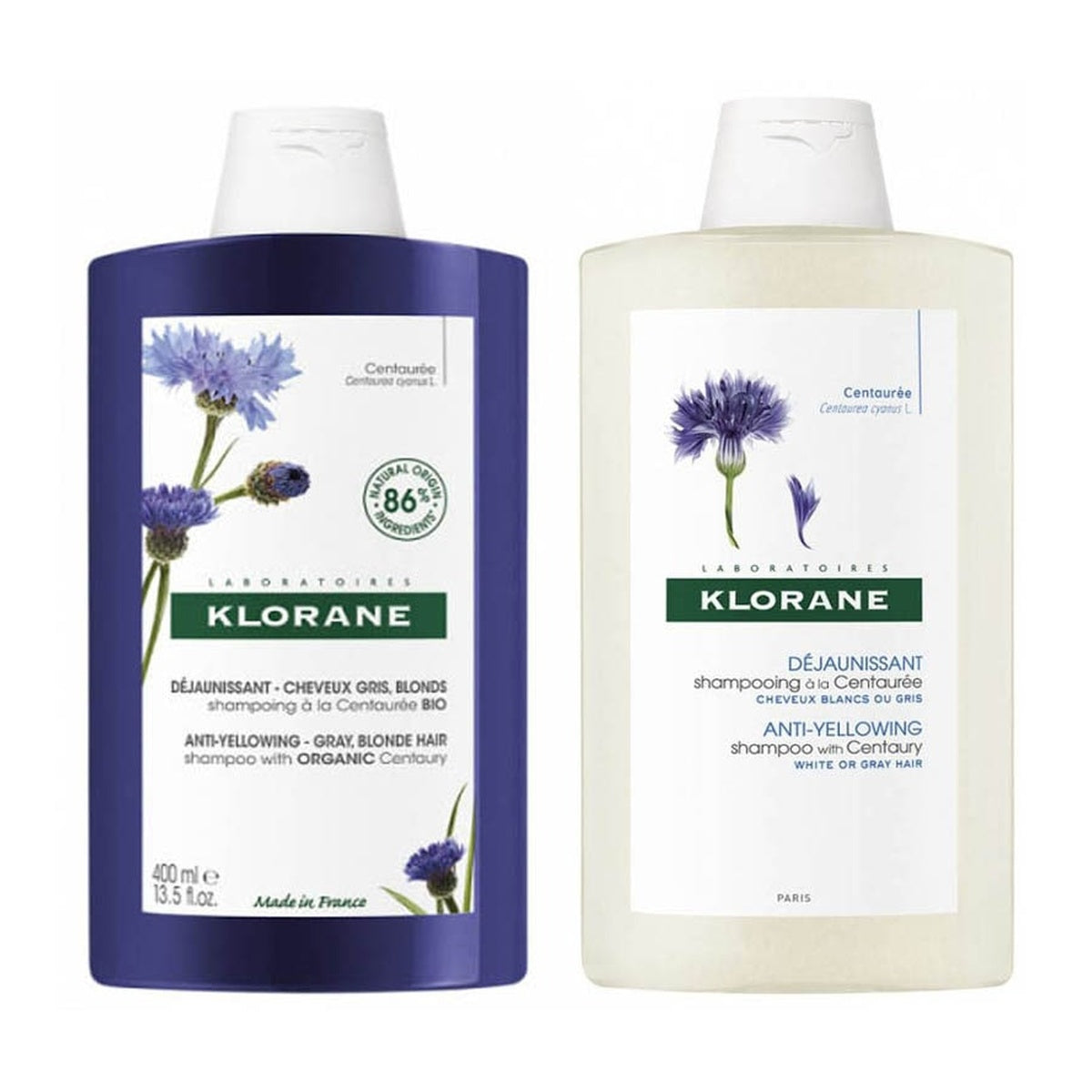 [KLORANE] Centaurea (Cornflower) Shampoo 400ml