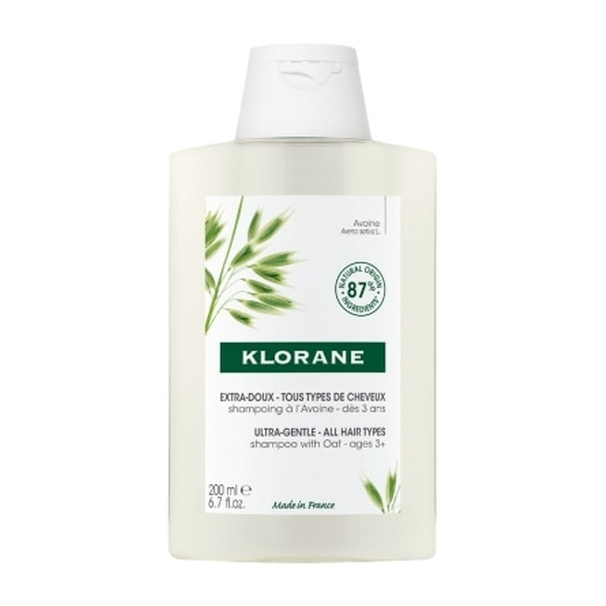 [KLORANE] Extra-Gentle Oat Milk Shampoo 200ml