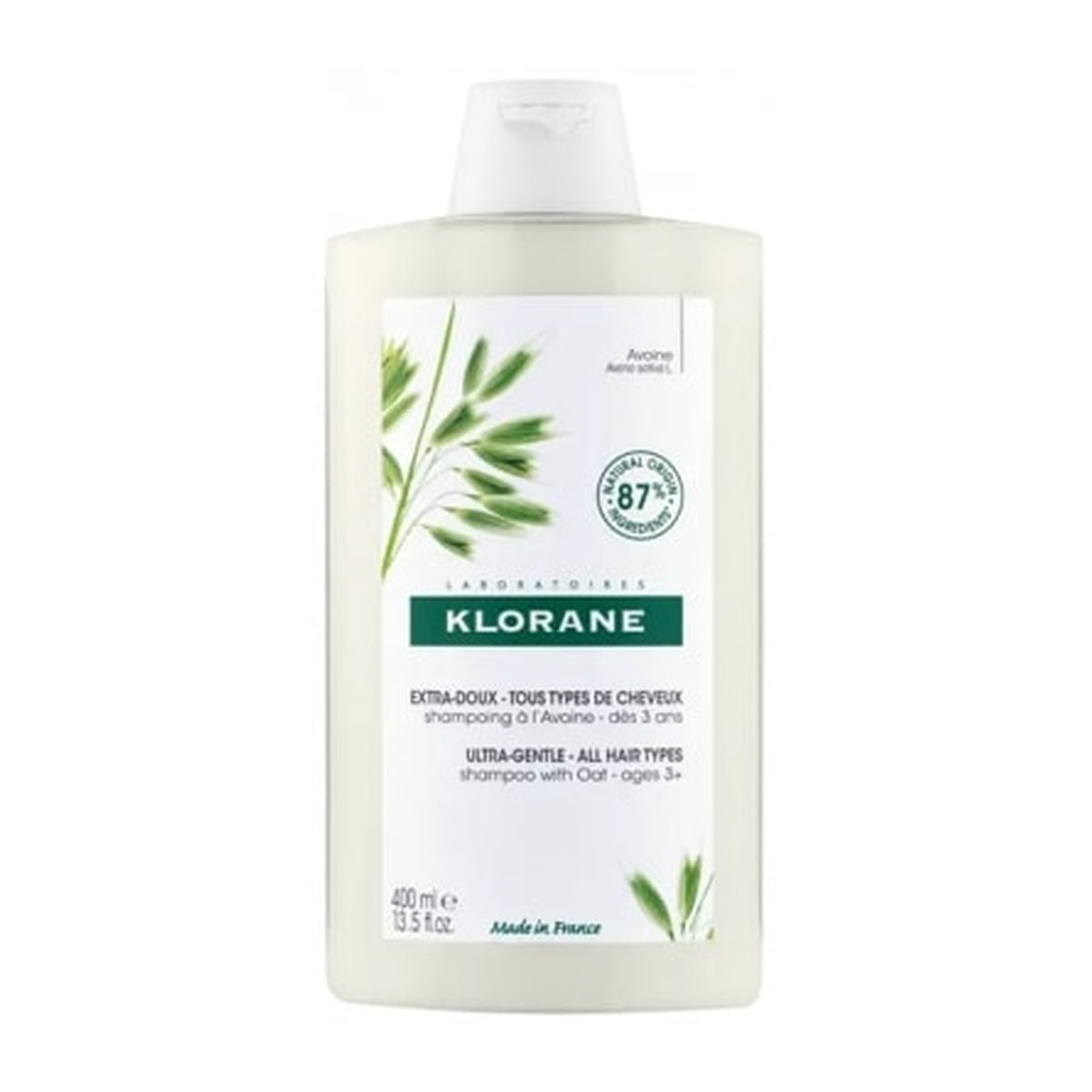[KLORANE] Extra Gentle Oat Milk Shampoo 400ml