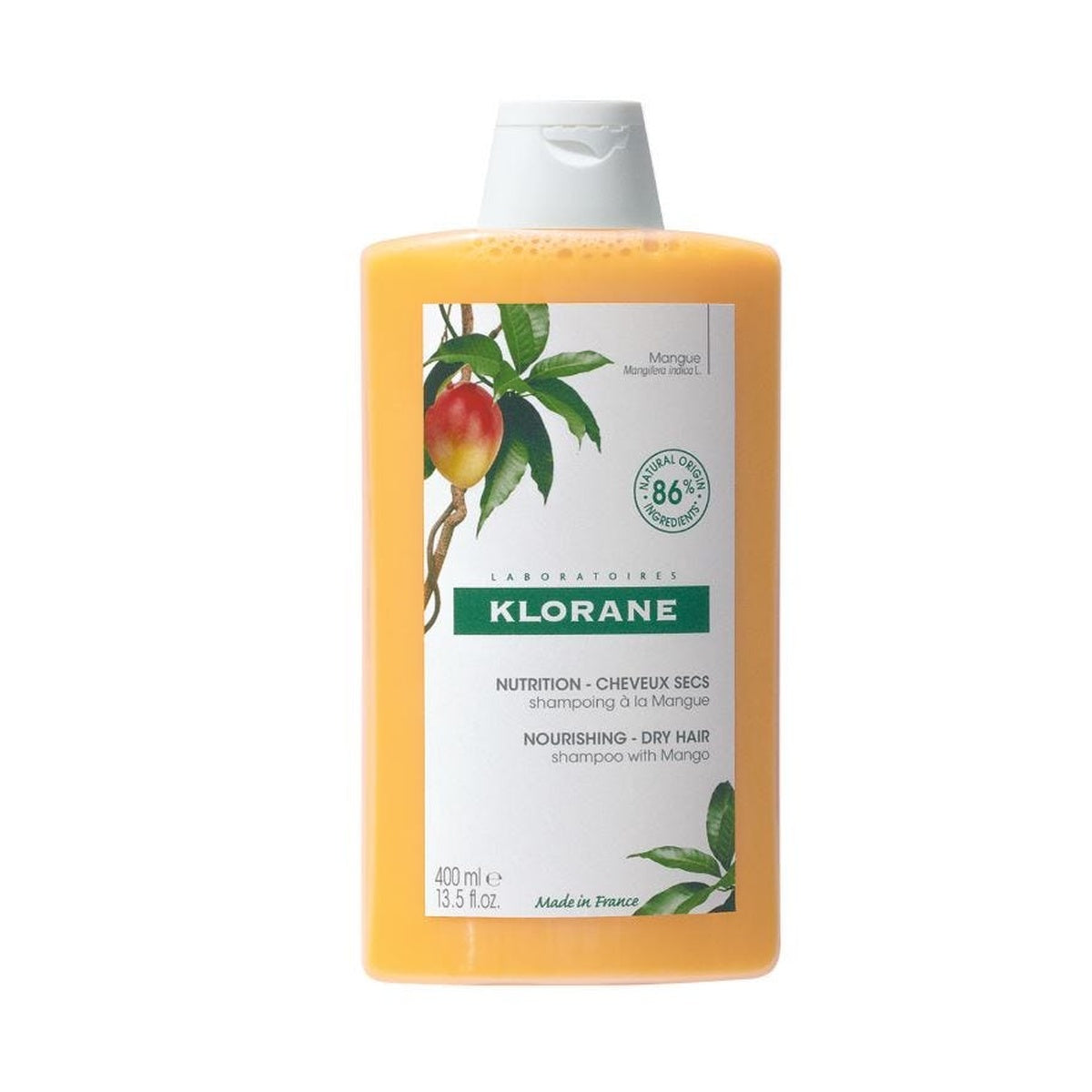 [KLORANE] Mango Butter Shampoo 400ml (Dry Hair)