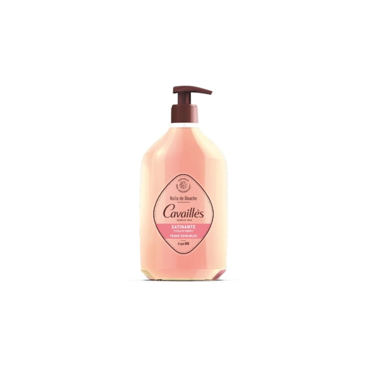 [Rogé Cavaillès] Satiny Shower Oil Argan & Rose 750ml