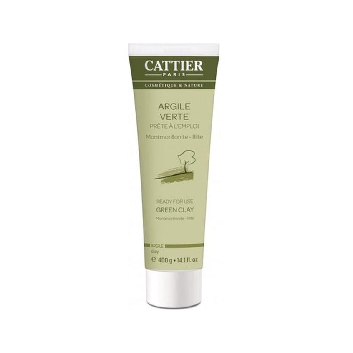 [CATTIER] Green Clay Ready-to-Use 400g