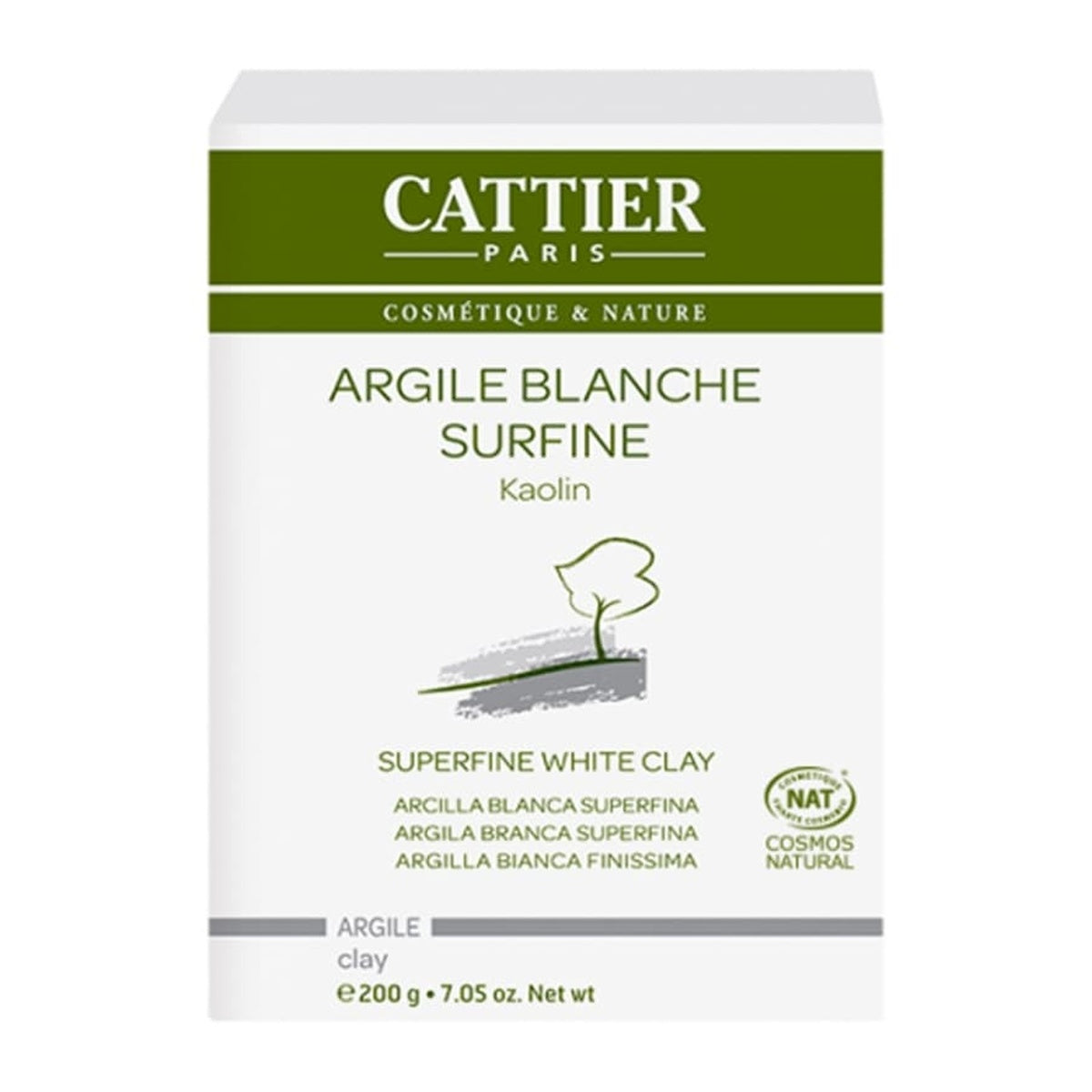 [CATTIER] White Clay Powder (Kaolin) 200g