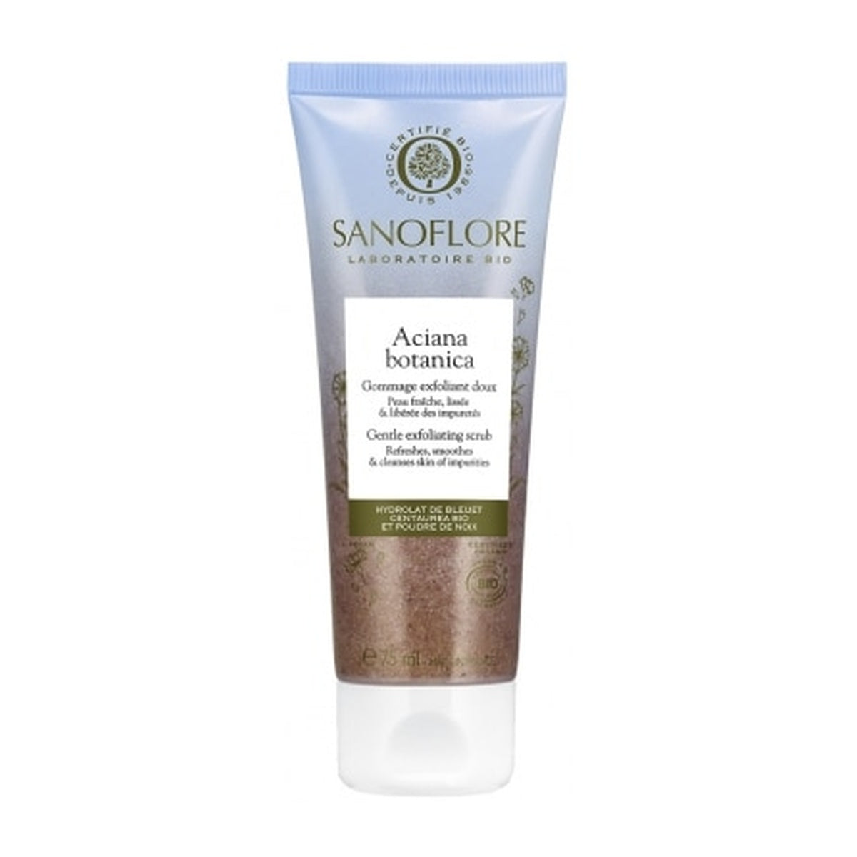 [SANOFLORE] Aciana Botanica Organic Exfoliating Scrub 75ml