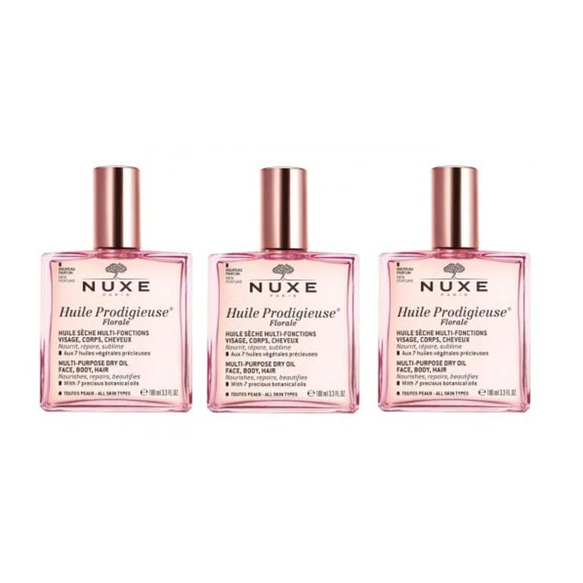 [NUXE] Prodigieuse Florale Oil 100ml (3-Pack) - New Release