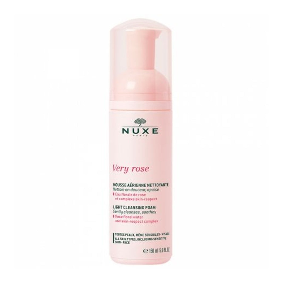 [NUXE] Very Rose Airy Cleansing Foam 150ml