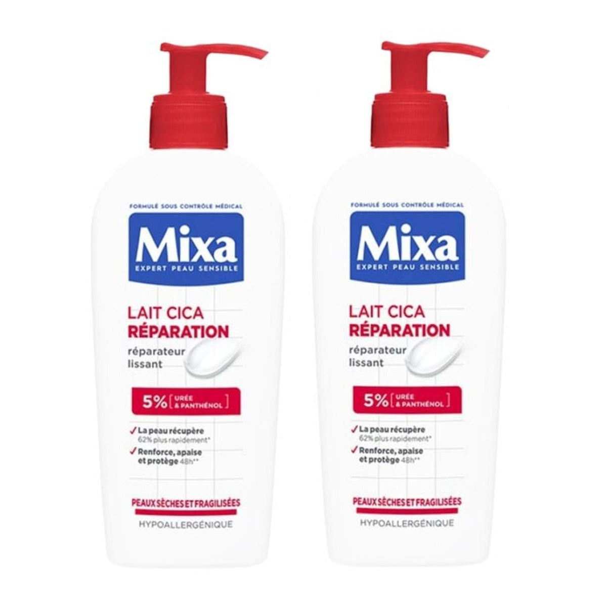 [Mixa] Cica Advanced Repair Body Milk 250ml (2-pack)