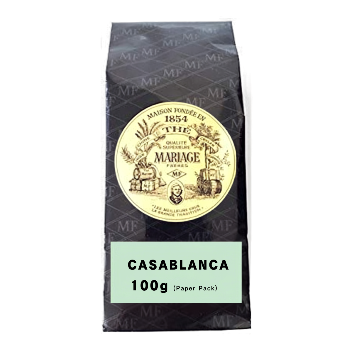 [Mariage Fréres] Casablanca Black Tea 100g (Paper Pack)