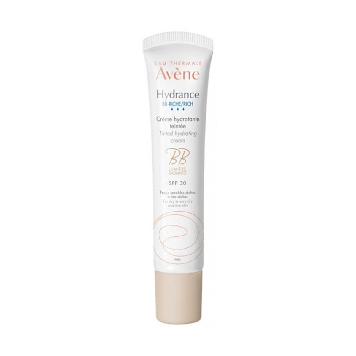 [Avène] Hydrance BB Riche Hydrating Tinted Cream SPF30 40ml (Dry to Very Dry Sensitive Skin)
