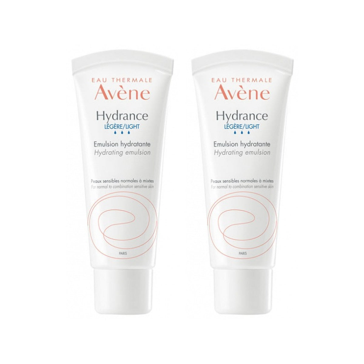 [Avène] Hydrance Legere Light Hydrating Emulsion 40ml (2-Pack) for Sensitive Normal & Combination Skin