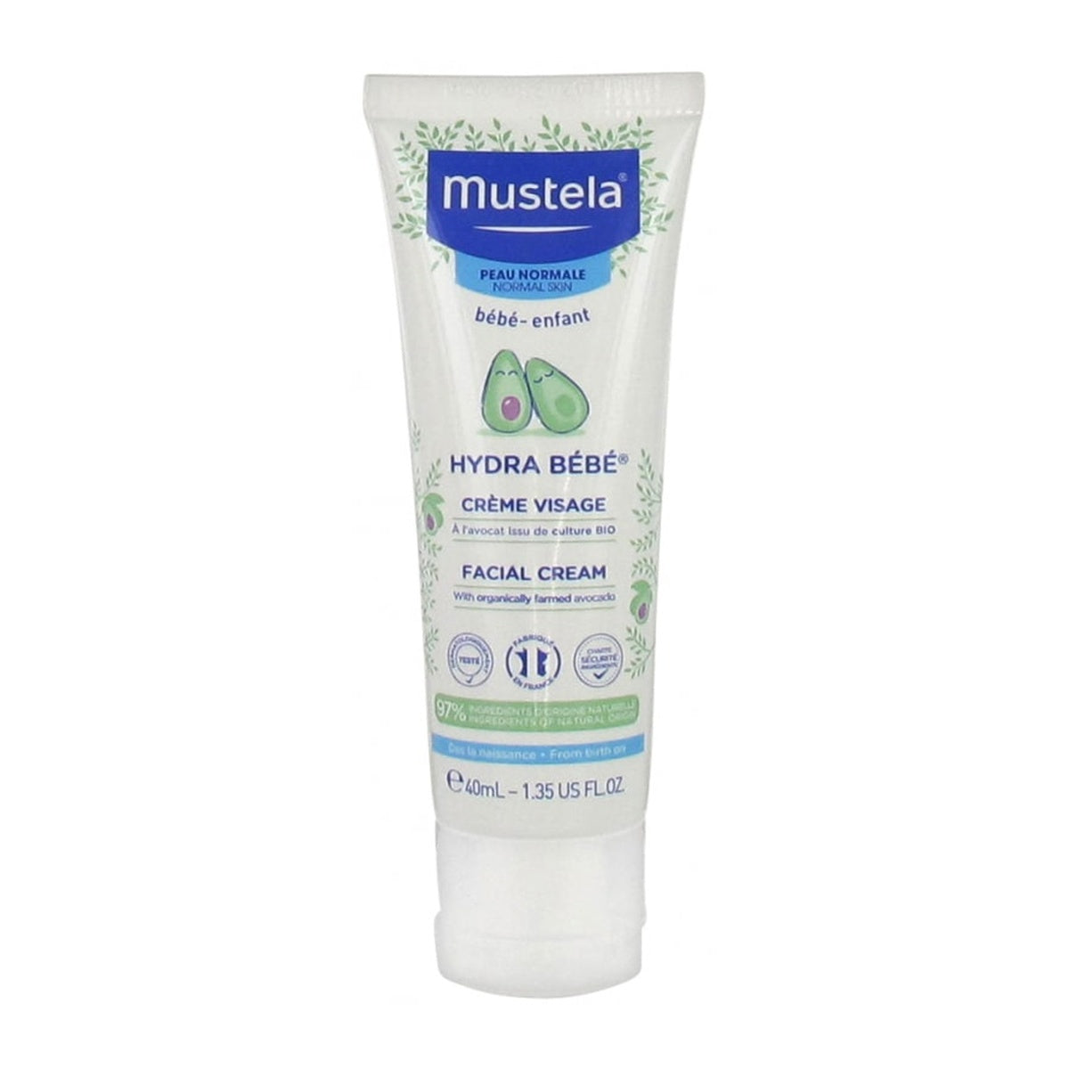 [Mustela] Hydra Bebe Face Cream 40ml (Baby & Sensitive Skin)