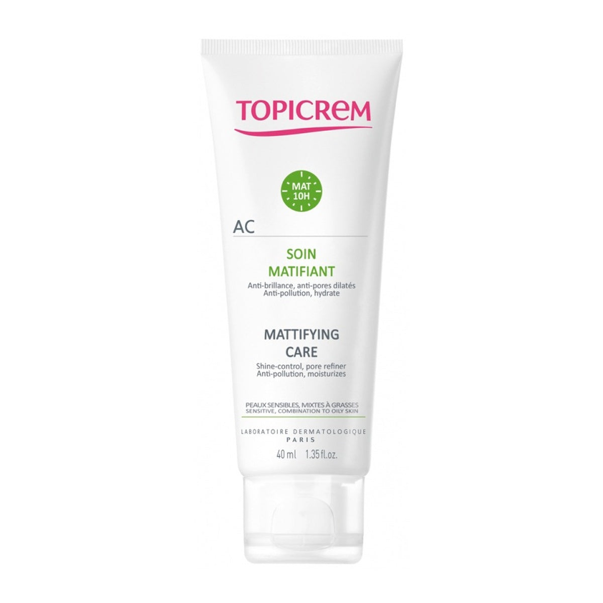 [TOPICREM] AC Mattifying Care Gel-Cream 40ml (Oil Control & Pore Tightening)
