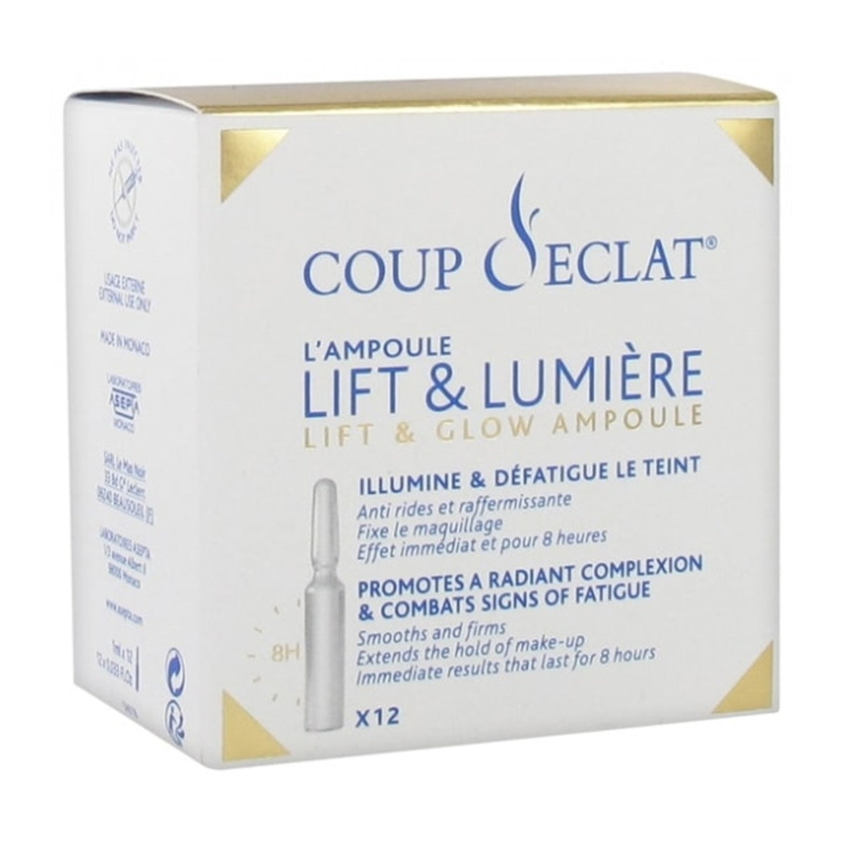 [COUP D'ECLAT] Lifting & Illuminating Ampoules 1ml x 12