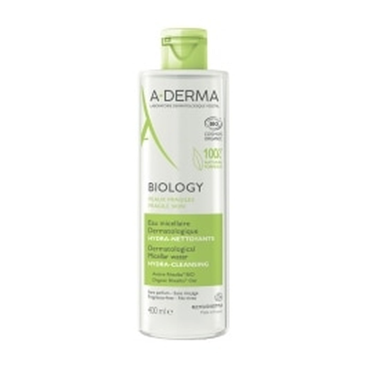 [A-DERMA] BIOLOGY Dermatological Hydra-Cleansing Micellar Water 400ml