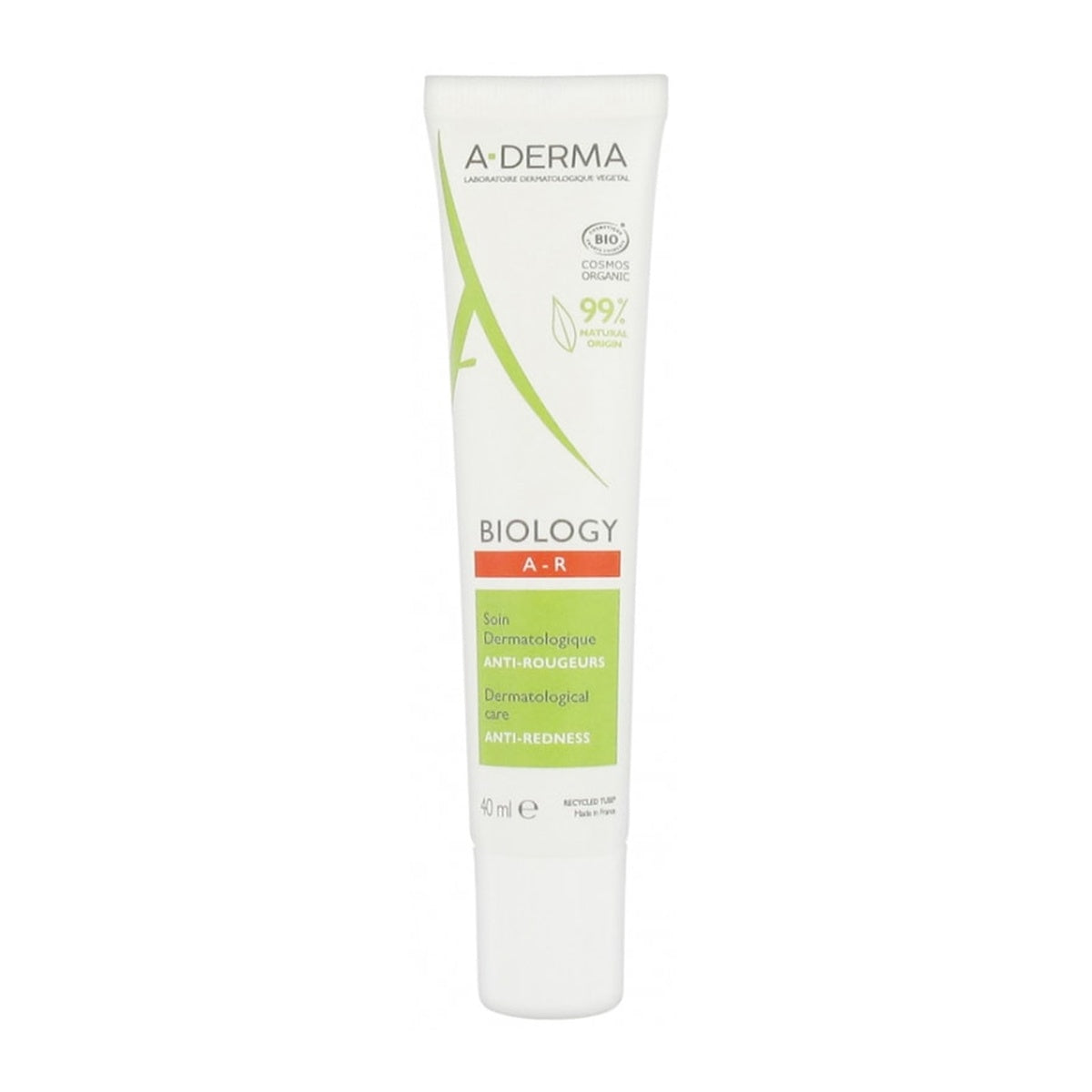 [A-DERMA] BIOLOGY AR Anti-Redness Cream 40ml (Redness-Prone Sensitive Skin)