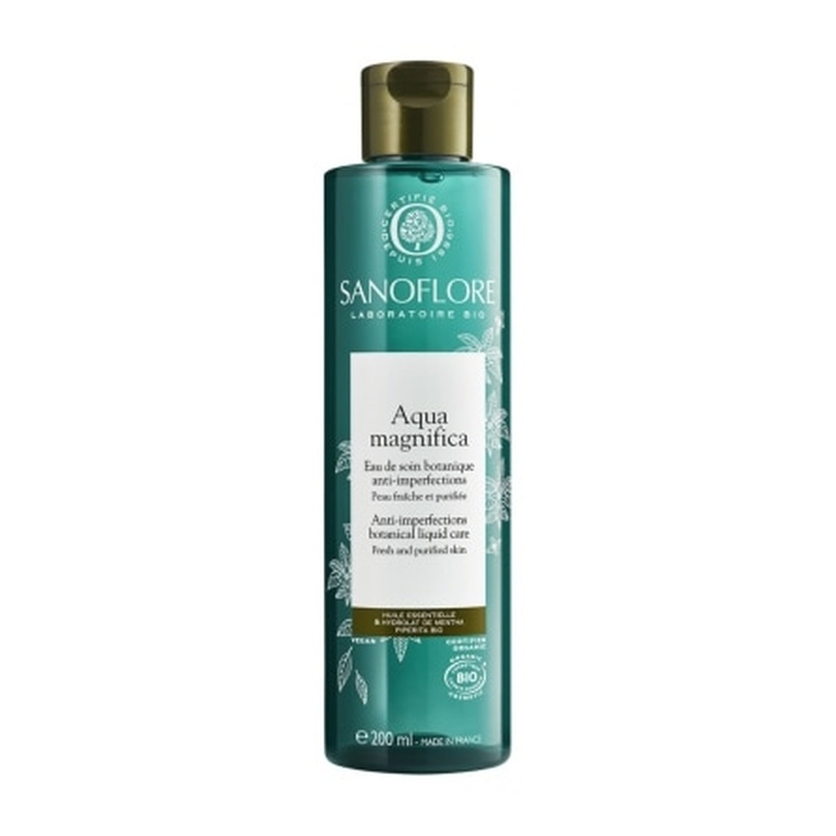 [SANOFLORE] Aqua Magnifica Botanical Purifying Lotion 200ml (Anti-Imperfections)