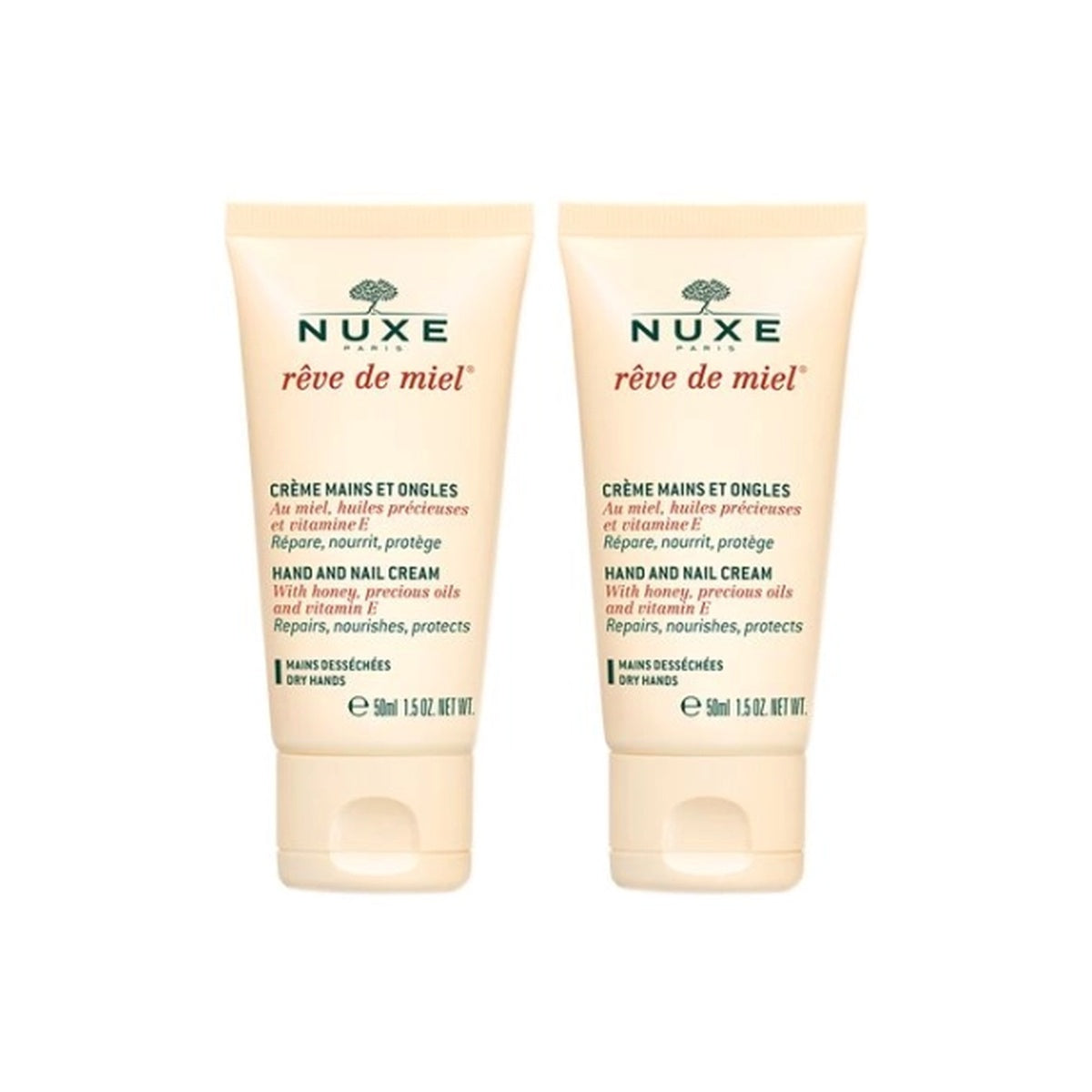 [NUXE] Reve de Miel Hand & Nail Cream 50ml (2-Pack)