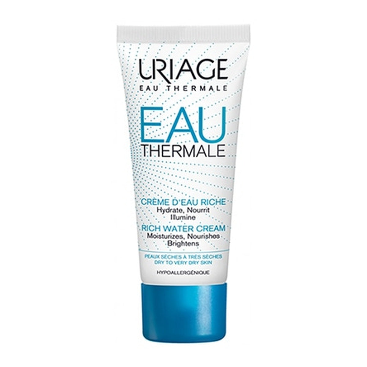 [URIAGE] Rich Water Cream 40ml (Hydrating Face Cream for Dry to Very Dry Skin)