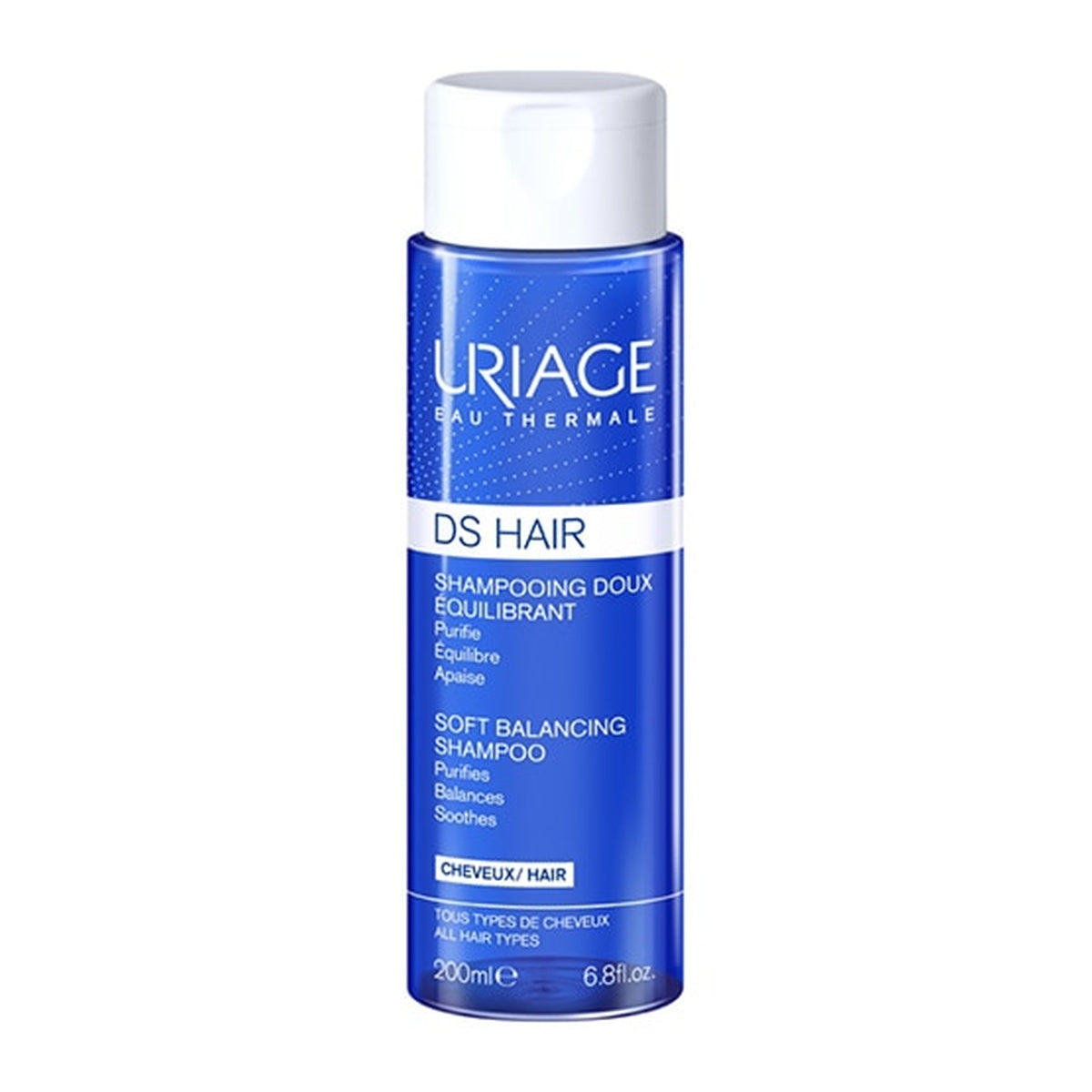 [URIAGE] DS Hair Soft Shampoo 200ml (Scalp-Balancing Shampoo)