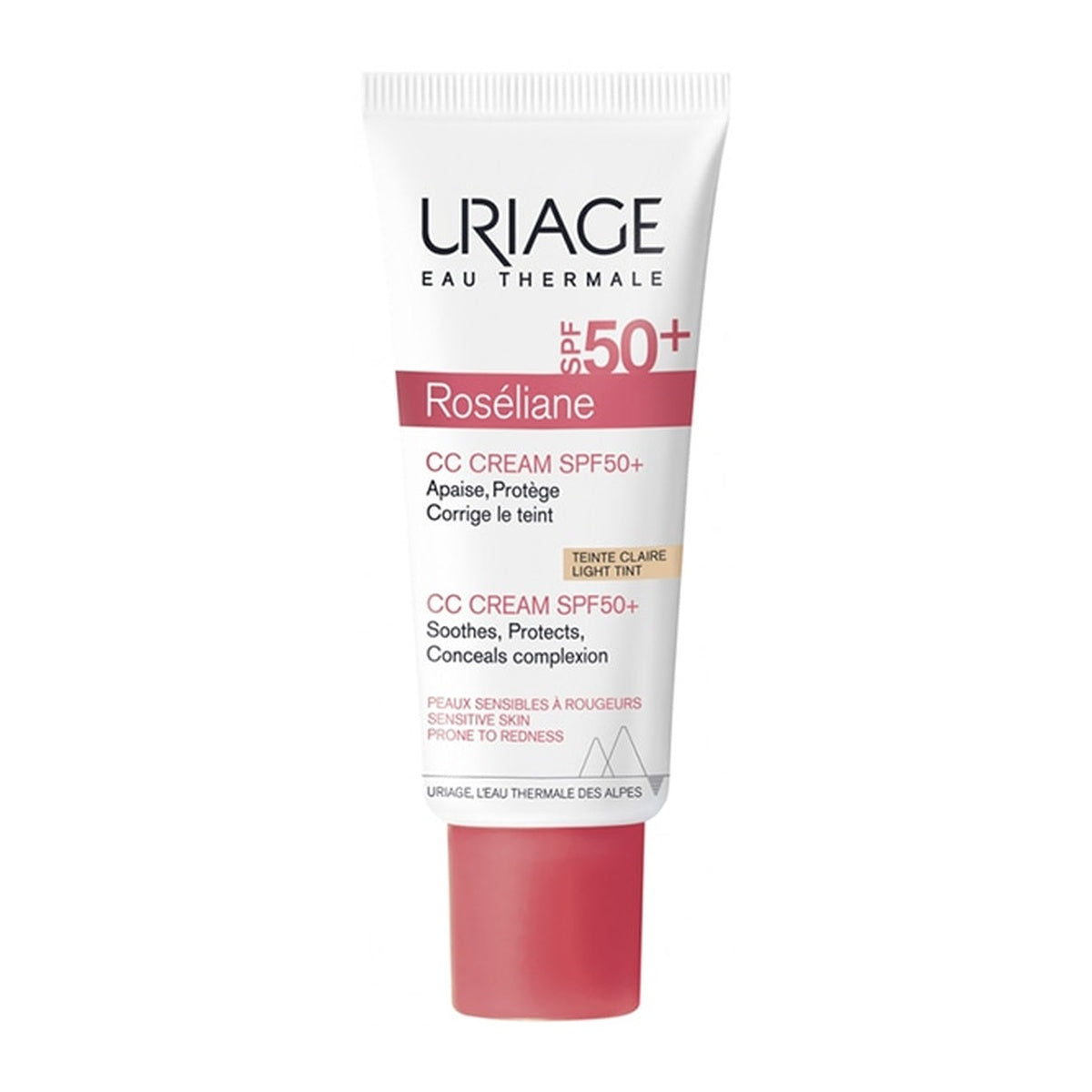 [URIAGE] ROSELIANE CC Cream SPF50+ Light 40ml (Redness-Correcting)