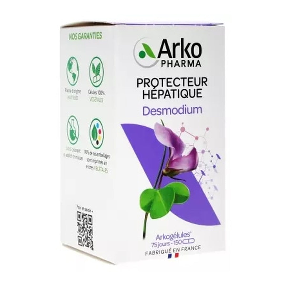 [ARKOPHARMA] Desmodium Detox (Liver Support) 150 Capsules