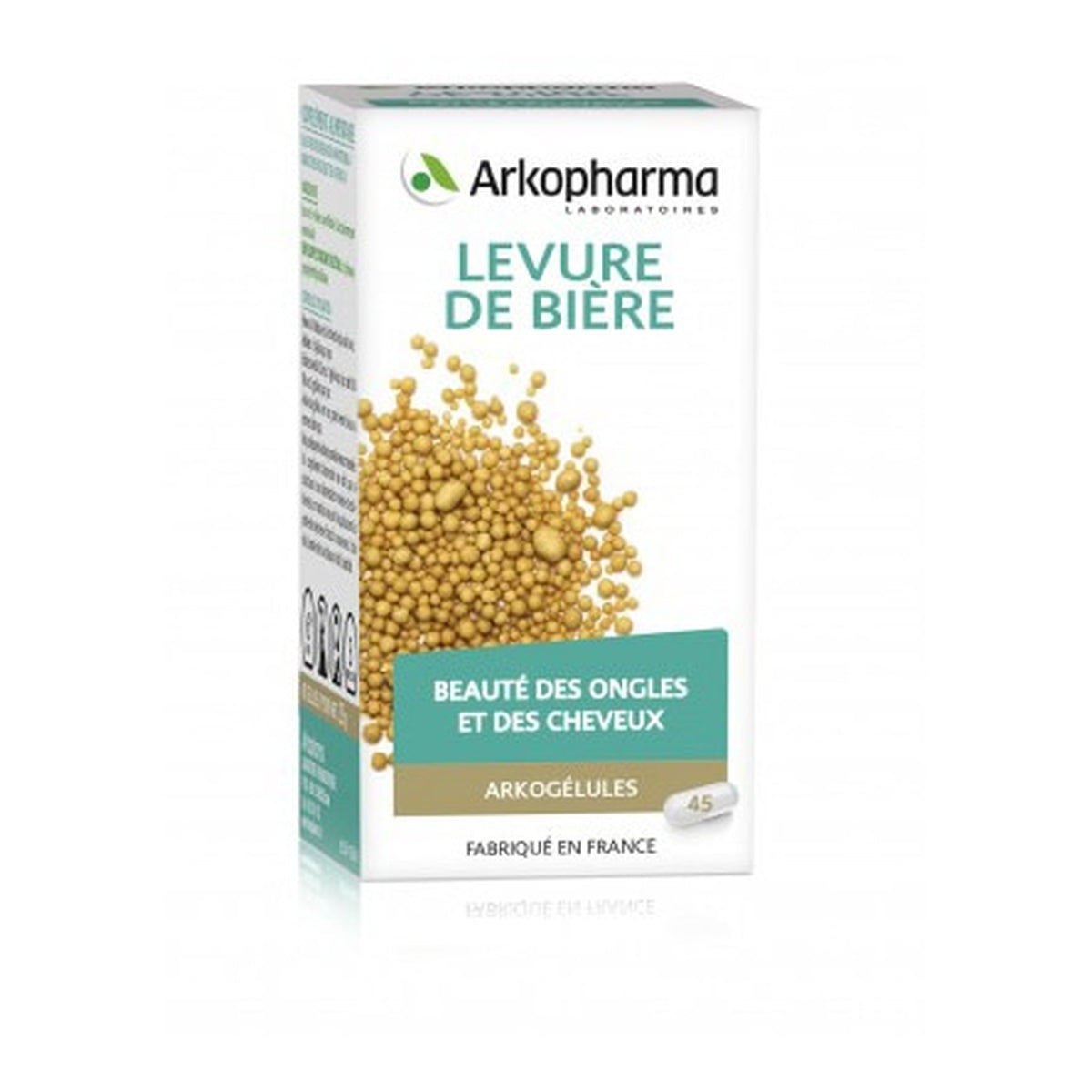 [ARKOPHARMA] Brewer's Yeast Capsules (Hair & Nail Support) - 45 capsules