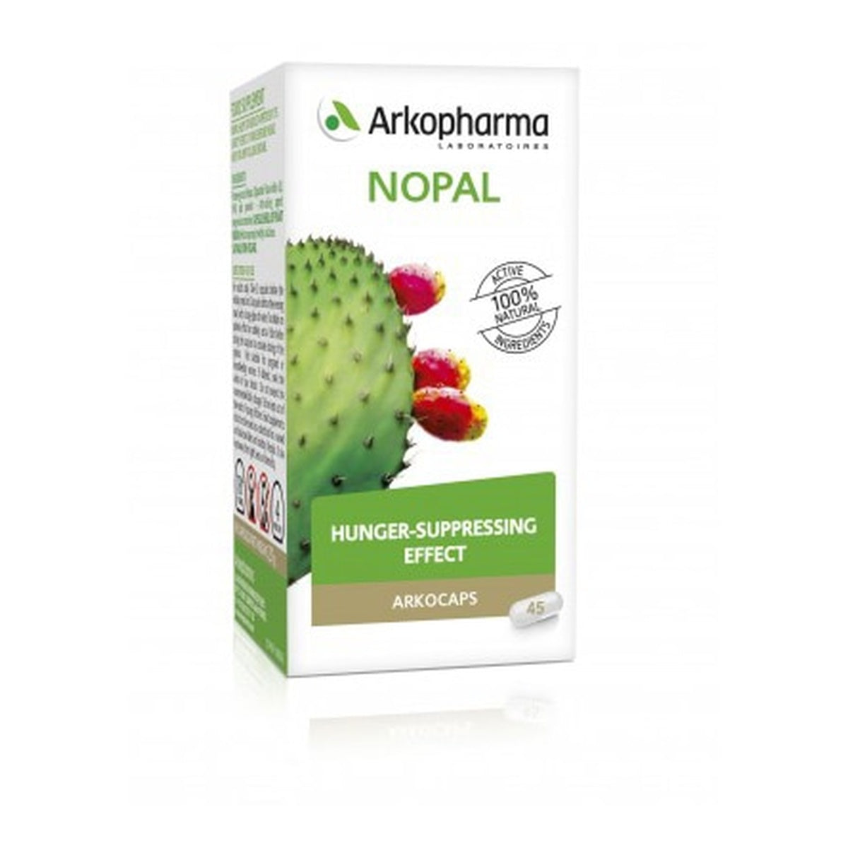 [ARKOPHARMA] Nopal (Appetite Suppressant, Increases Fullness) 40 capsules