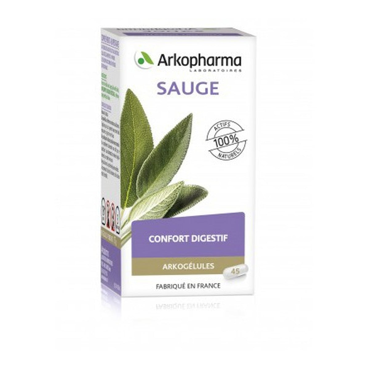 [ARKOPHARMA] Sage (Digestive Support) 45 Capsules