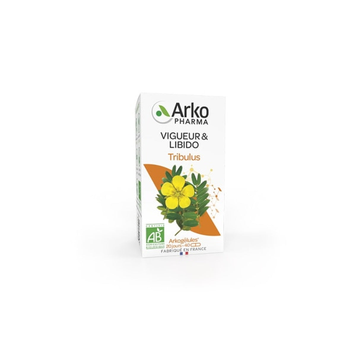 [ARKOPHARMA] Tribulus (Supports Sexual Performance & Libido) 40 Capsules