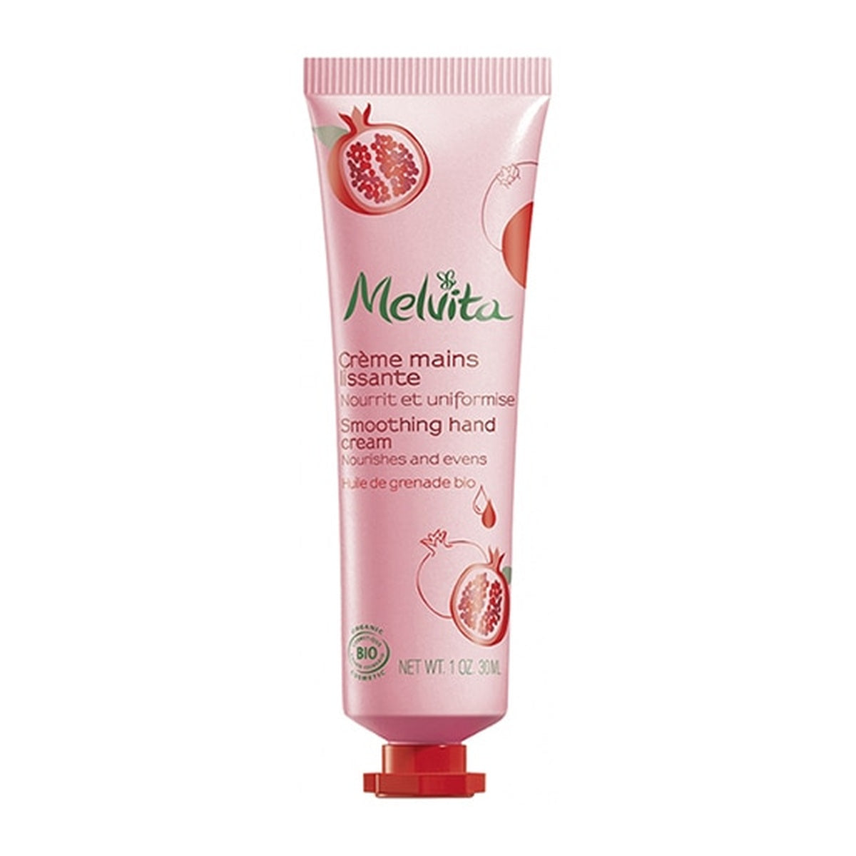 [Melvita] Bio Fruit Pomegranate Hand Cream 30ml (Activates & Protects Aging-Prone Hands)