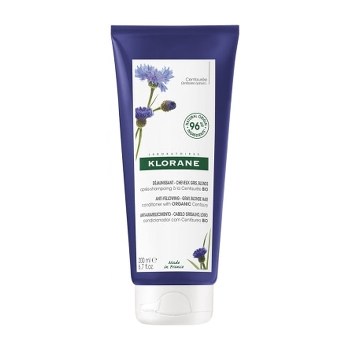 [KLORANE] Centaurea Conditioner for Gray & Blonde Hair 200ml