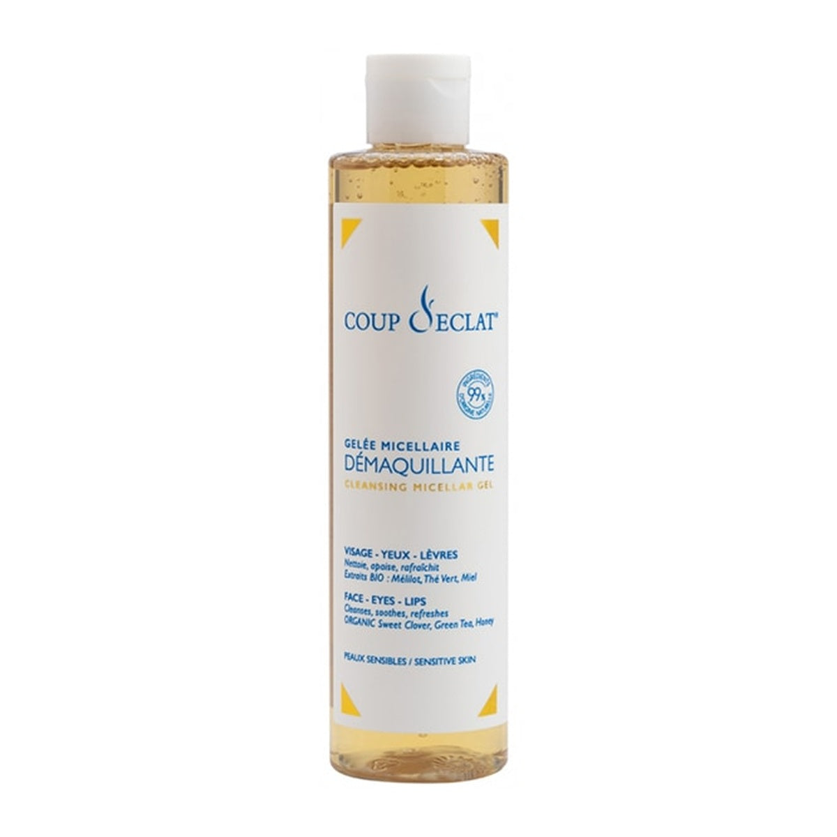 [COUP D'ECLAT] Micellar Cleansing Gel 250ml (Gentle Makeup Remover for Sensitive Skin)