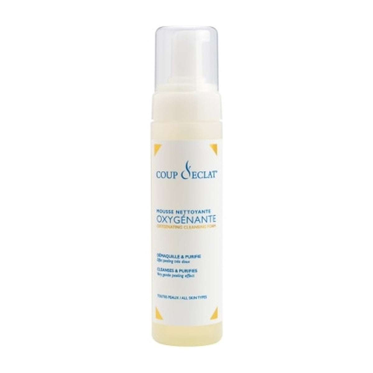 [COUP D'ECLAT] Oxygenating Cleansing Mousse 200ml (Light Cream Foam, Removes Dullness & Impurities)