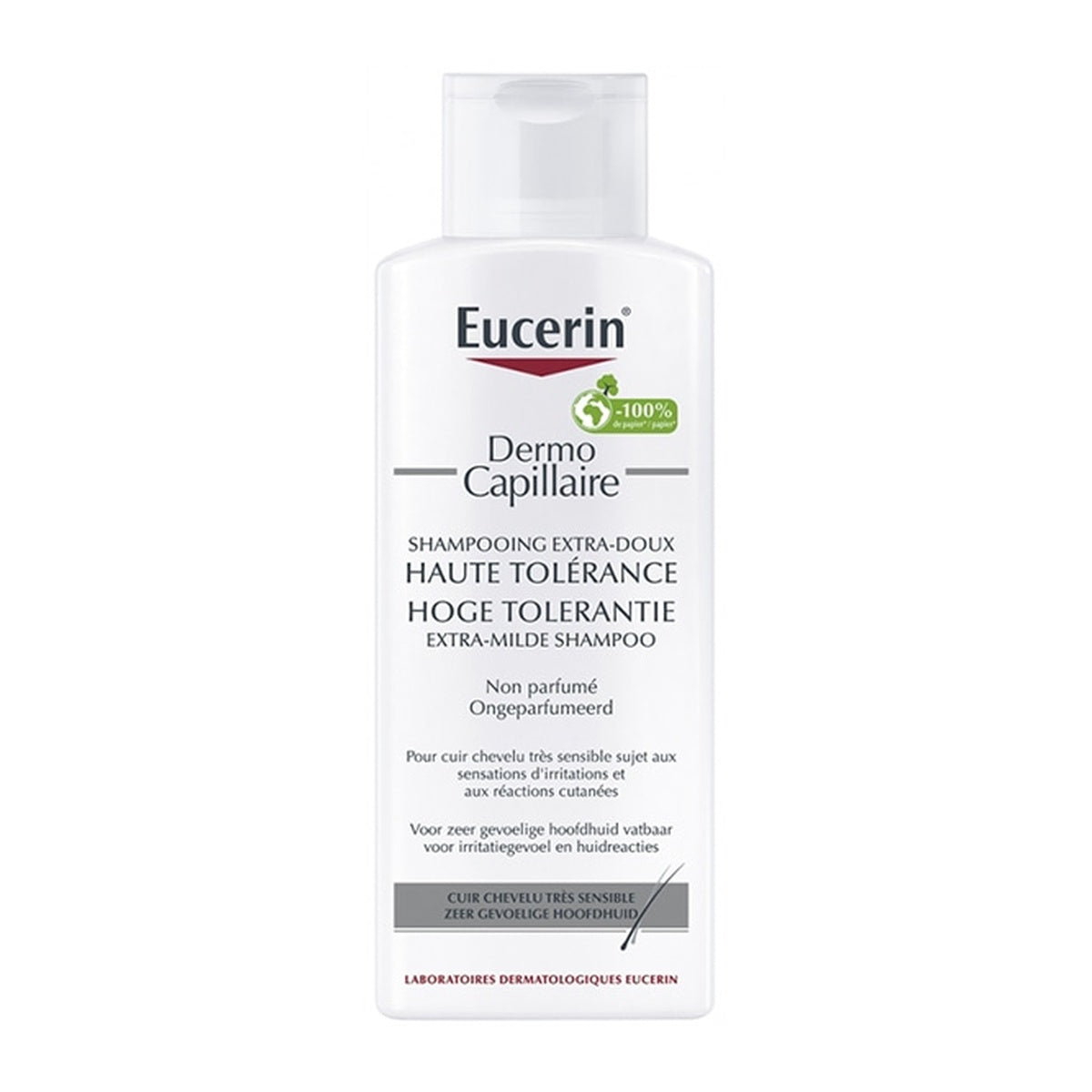 [Eucerin] DermoCapillaire Extra Soft Shampoo 250ml (Protects Sensitive Scalp)