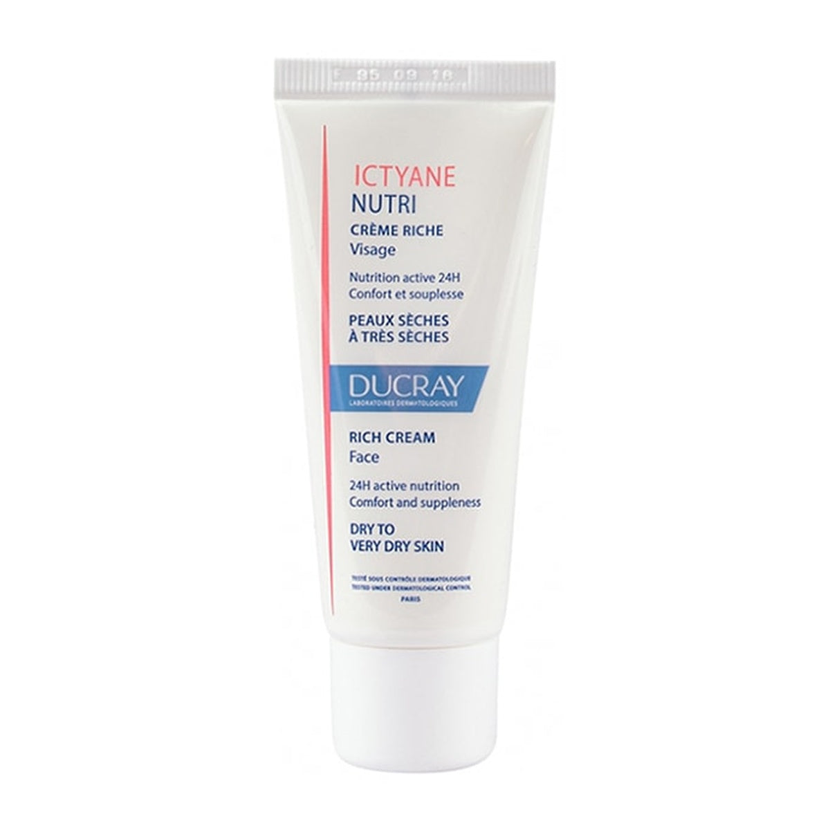 [DUCRAY] Ictyane Nutri Rich Cream 40ml (Nourishing Cream for Dry to Very Dry Skin)
