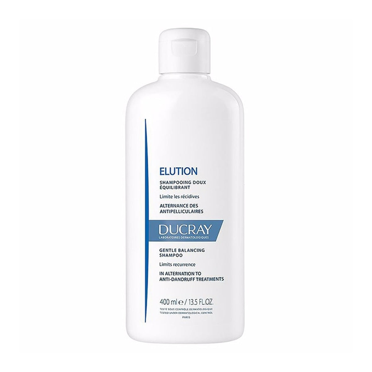[DUCRAY] Elution Rebalancing Gentle Shampoo 400ml (Controls Dandruff Recurrence, Adds Lightness & Volume)