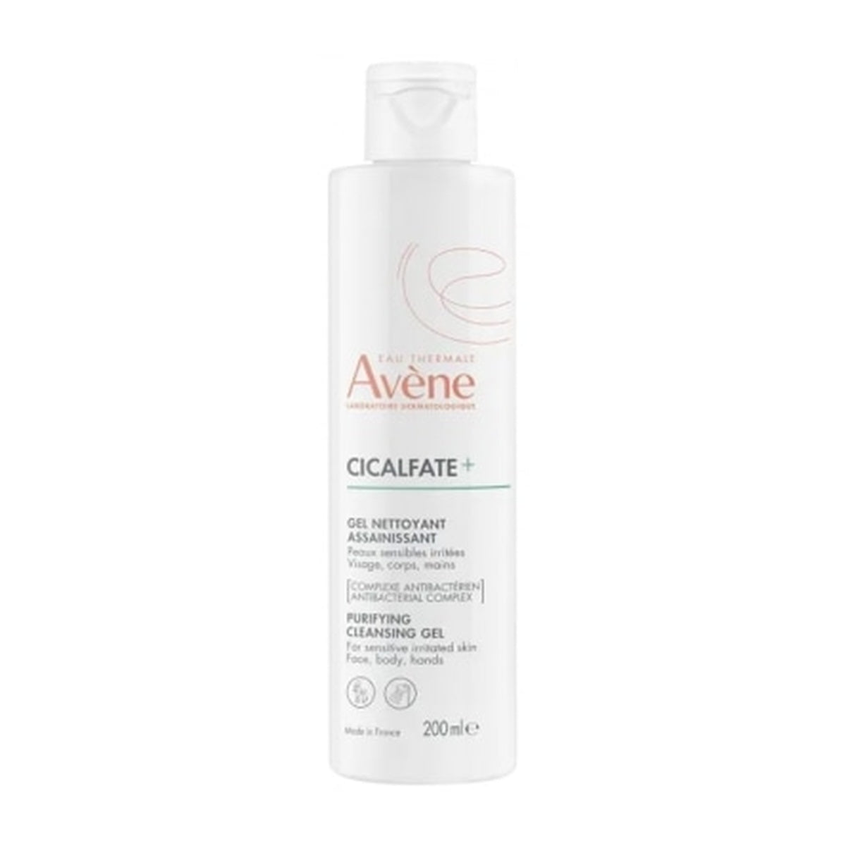 [Avène] Cicalfate+ Purifying Cleansing Gel 200ml (Sensitive & Irritated Skin)